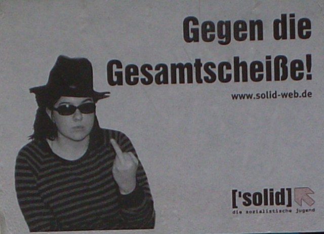 Gegen die Gesamtscheisse - Foto: Stefan Schneider