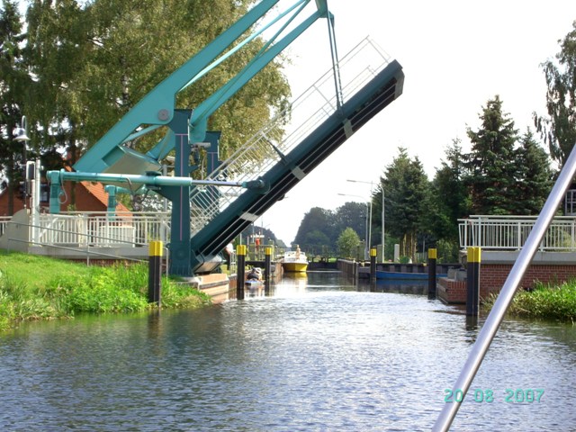 Hubbrücke bei Schleuse Banzkow/ Störkanal - Foto: Stefan Schneider