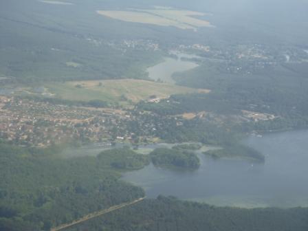 Seddinsee, Dommelwall & Gosen aus der Luft, Juni 2008 - Foto: Stefan Schneider 