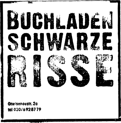 Schwarze Risse