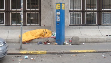 Budapest 2008, vor einem Krankenhaus 1 - Foto: Stefan Schneider