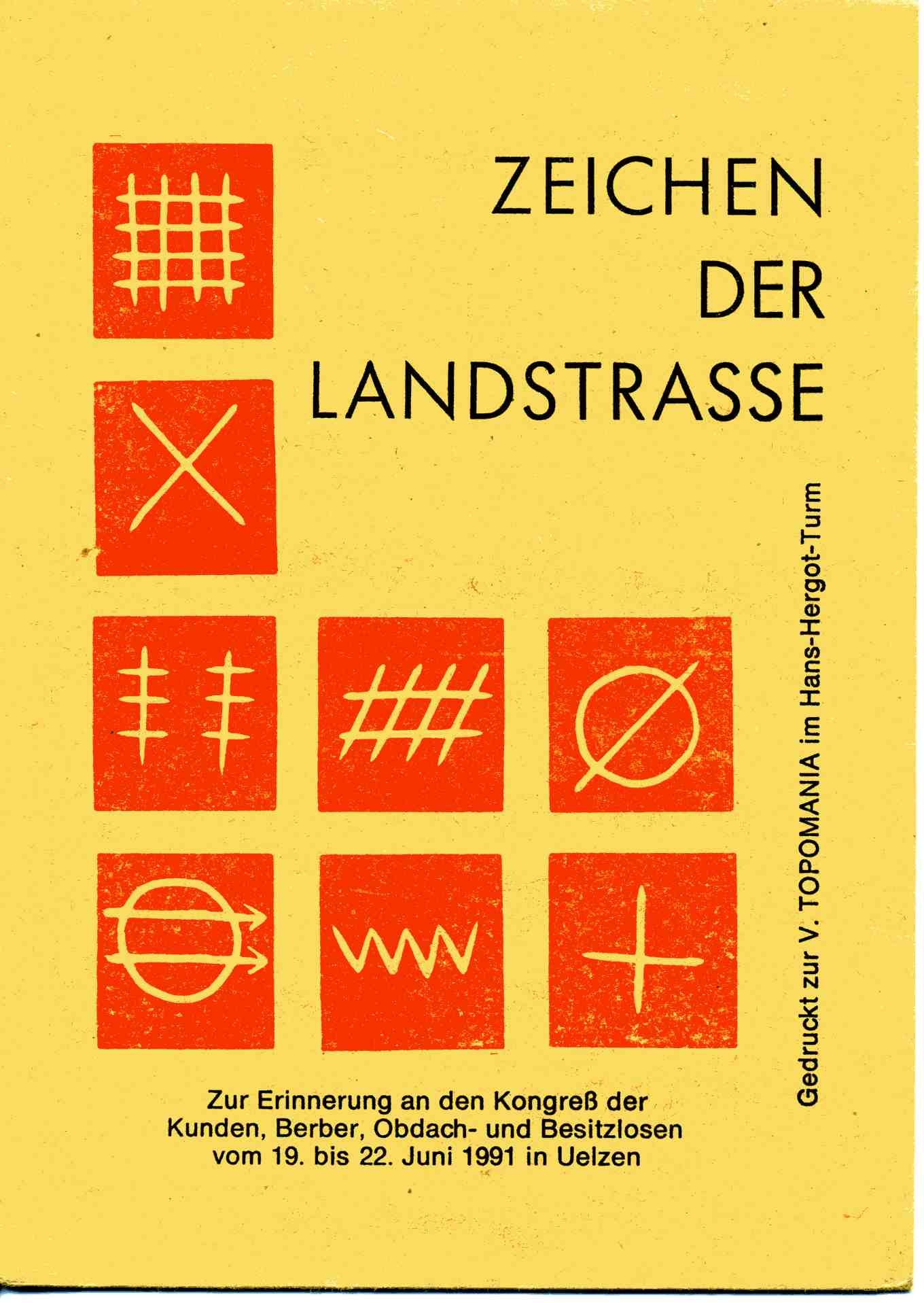 Zeichen der Landstraße - Übersicht